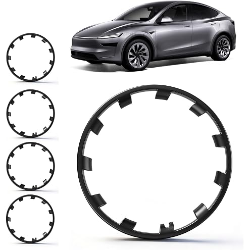4PCS Black Wheel Center Cap Hub Cap Cover for Tesla CyberTruck