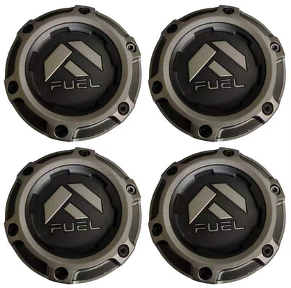 4pc Wheel Center Cap Fuel 1004-70 Off-Road Bronze Logo 1004-69ZD Hub Cap