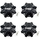 4pcs Glossy Black Wheel Center Cap Hub Cap ER038 ForDFD Wheels Texas Lone Star