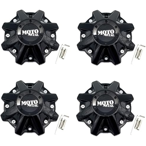 4pcs Glossy Black Wheel Center Cap Hub Cap ER038 ForDFD Wheels Texas Lone Star