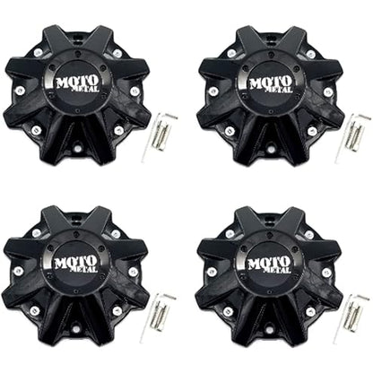 4pcs Glossy Black Wheel Center Cap Hub Cap ER038 ForDFD Wheels Texas Lone Star