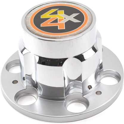 Set of 4 New 6 Lug 15" 15x8 4x4 Rally Wheel Center Caps Replacements for Chevrolet Chevy GMC Truck (Caps Have 4x4 Emblem but are for 2WD Trucks)