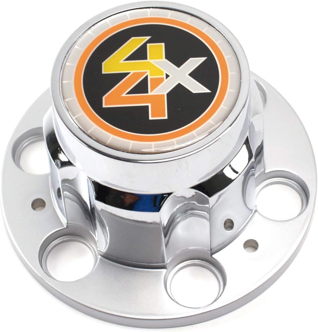 New 6 Lug 15" 15x8 4x4 Rally Wheel Center Cap Replacement for Chevrolet Chevy GMC Truck 4x4 Emblem