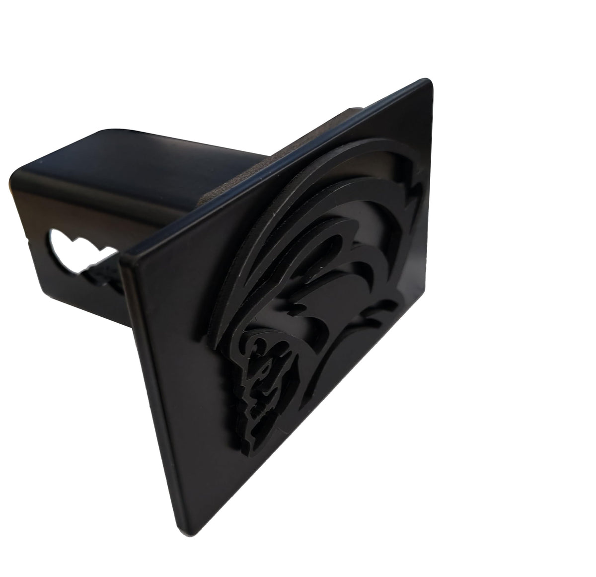 Grim Reaper Death Metal Trailer Hitch Cover for 2'' Towing Rear Receiver Plug Cover SUV Pickup Trucks