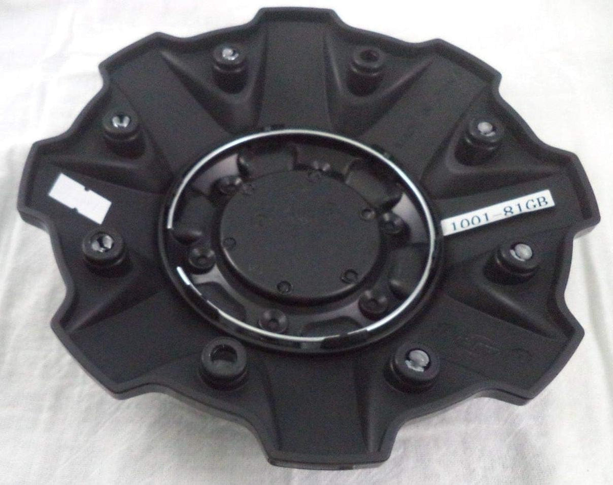 Fuel Wheels Gloss Black Wheel Center Caps Qty 1# 1001-81GB