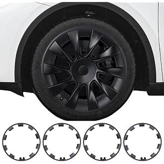 4PCS Wheel Center Cap Hub Cap Cover 1188233-00-A for Model Y 20in Wheels Wheels 