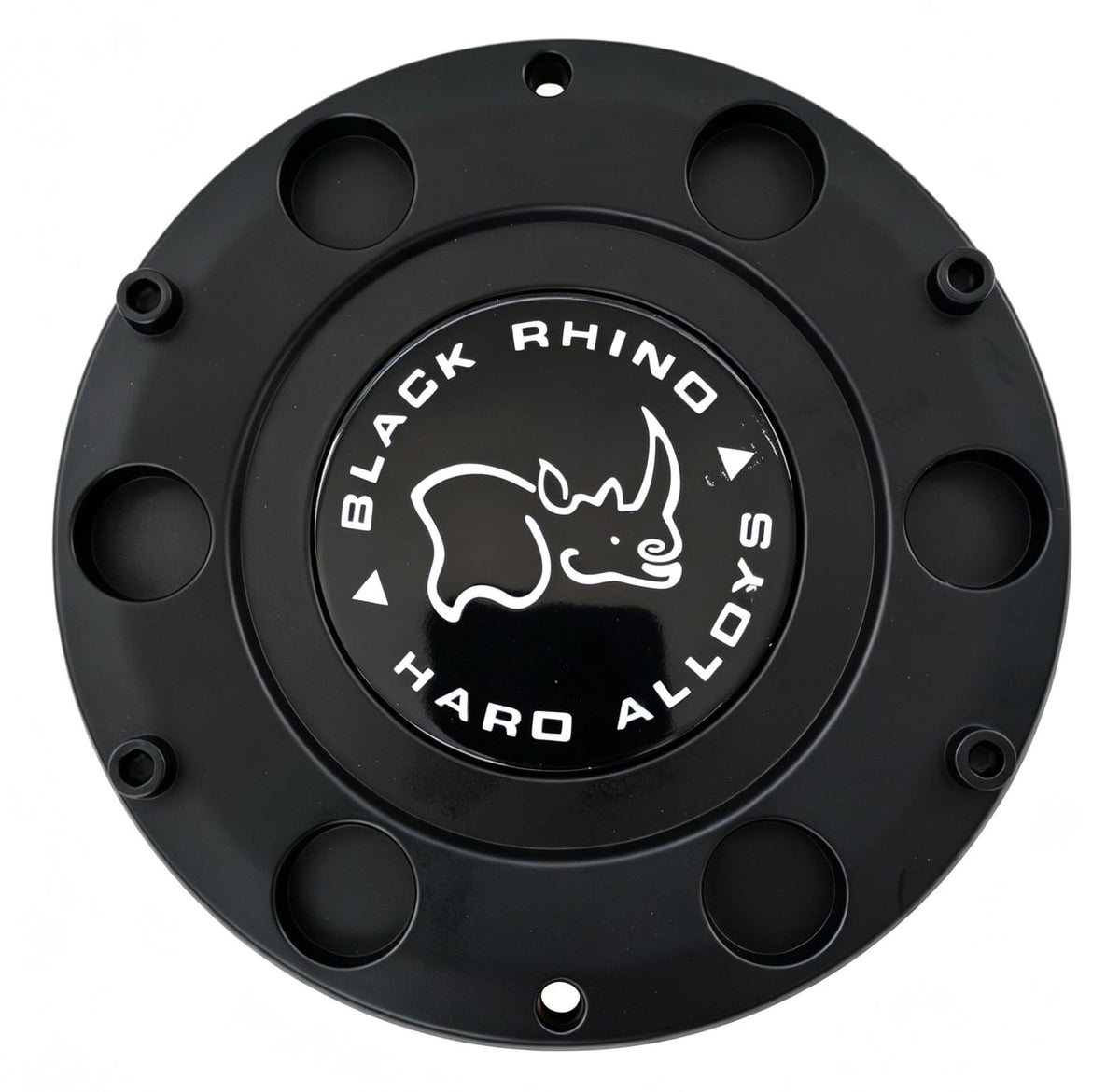 Wheel Center Cap Matte Black Black Rhino Hub Cap 1929S02,CCBRDSTF,1902S02,4PC
