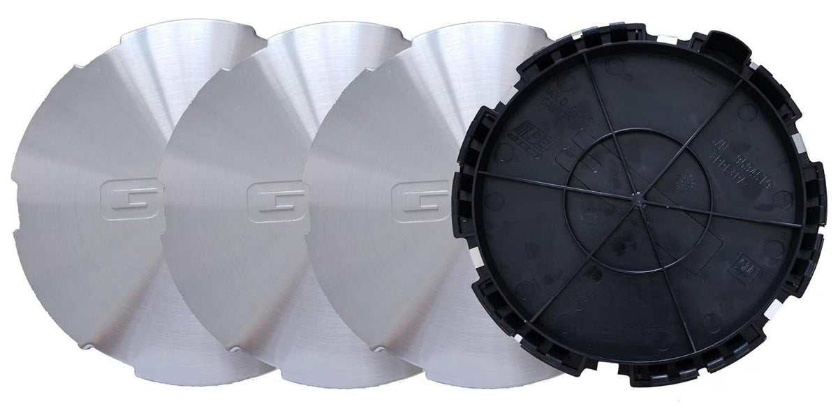 Wheel Center Cap 9594519 9595216 for Savana, Sierra, Yukon 1500 OEM Machined Hub Cap 4PCS