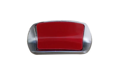 Interior R Emblem Badge Red Line Automobile Decor Metal