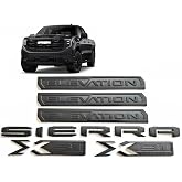 Set of 3 Texas Edition Side Tailgate Badge Emblem NamePlate for GMC Sierra Chevy