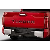 Set of 2 TR Bed Side PRO Insert Badge Embossed Emblem NamePlate for Tundra 2014-