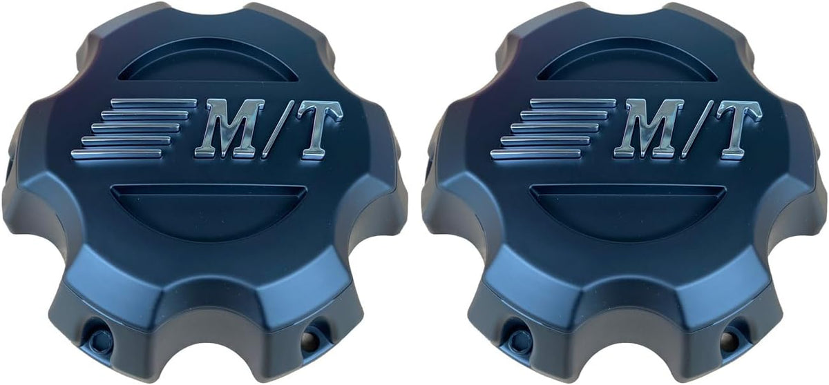 Black 9-565SB3 Wheel Rim Center Hub Cap for Mickey Thompson Sidebiter II 6x5.5/135 2PCS
