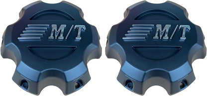 Black 9-565SB3 Wheel Rim Center Hub Cap for Mickey Thompson Sidebiter II 6x5.5/135 2PCS
