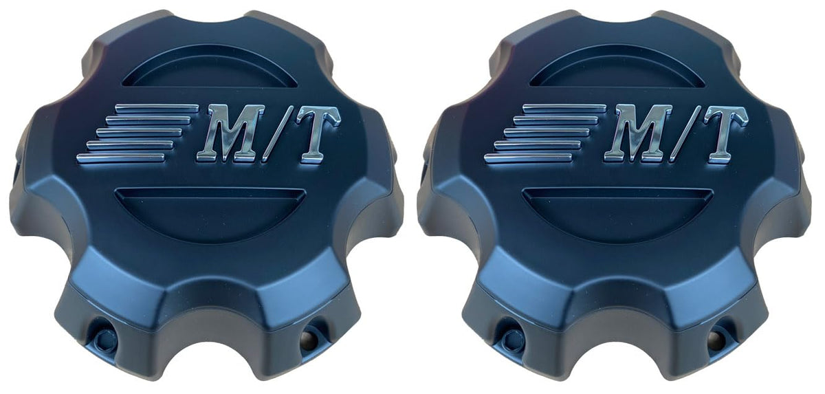 Black 9-565SB3 Wheel Rim Center Hub Cap for Mickey Thompson Sidebiter II 6x5.5/135 2PCS