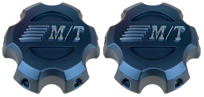 Black 9-565SB3 Wheel Rim Center Hub Cap for Mickey Thompson Sidebiter II 6x5.5/135 2PCS