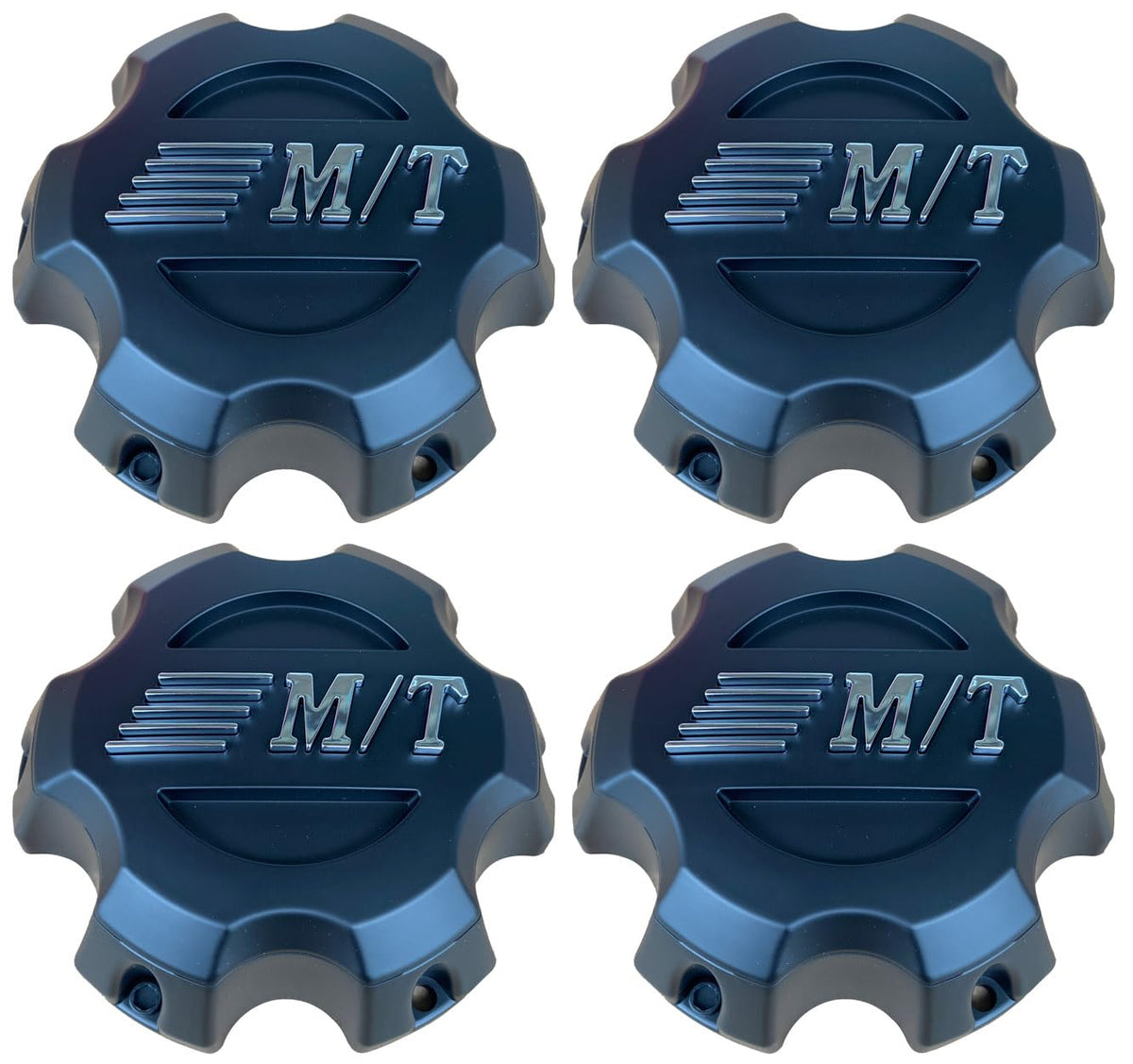 Black 9-565SB3 Wheel Rim Center Hub Cap for Mickey Thompson Sidebiter II 6x5.5/135 4PCS