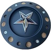 Wheel Center Cap KMC XD Series Rockstar Wheel Hub Cap 1001775 Chrome Silver 1PC