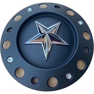 Wheel Center Cap KMC XD Series Rockstar Wheel Hub Cap 1001775 Chrome Silver 1PC