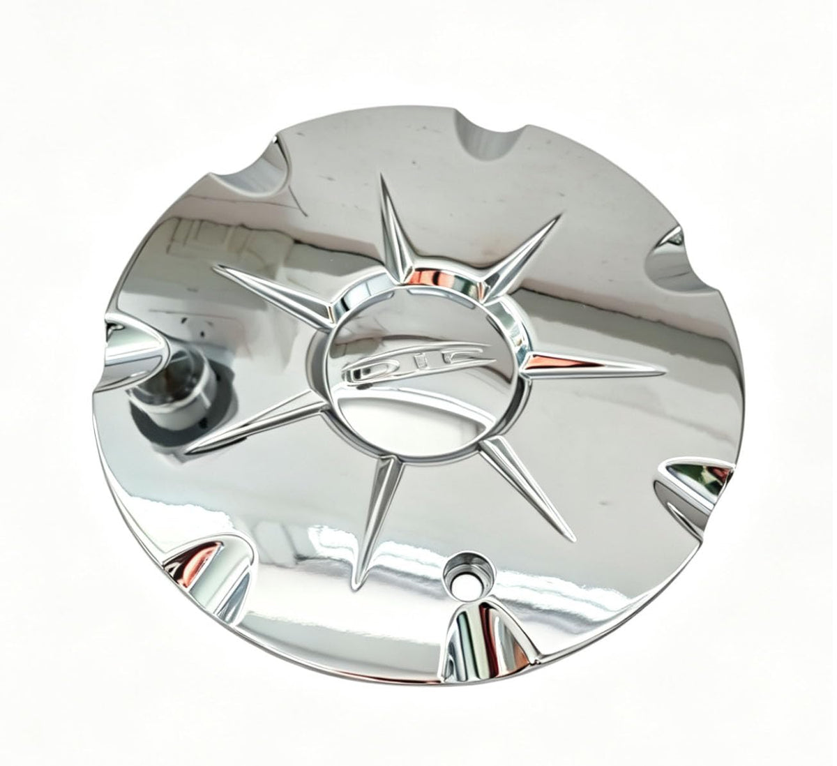 C10D25 Chrome Wheel Center Cap DIP Phantom D25 Hub Cap 70631885F-1,1pc