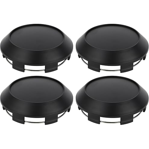 Glossy Black M060-B Wheel Rim Center Hub Cap 60mm/2.25'' Compatible with Mitsubi