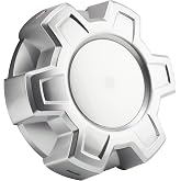 Wheel Center Cap KMC XD Series Rockstar Wheel Hub Cap 775L239C Dually Chrome Sil