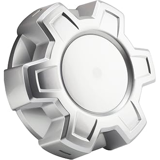 Wheel Center Cap KMC XD Series Rockstar Wheel Hub Cap 775L239C Dually Chrome Sil
