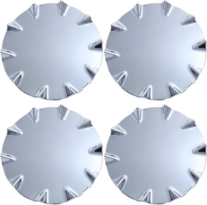 Set of 4 NEW Chrome Aftermarket Wheel Hub Center Caps Replacement for 2003-2006 Chevrolet SSR