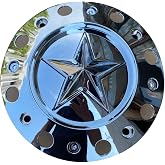 Wheel Center Cap KMC XD Series Rockstar Wheel Hub Cap 1000775 Matte Black 1PC