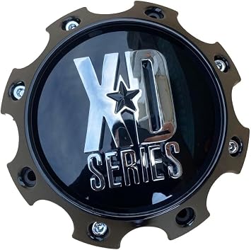 Wheel Center Cap KMC XD Series 1079L170 8 Lug XD797 XD798 Wheel Hub Cap Glossy B