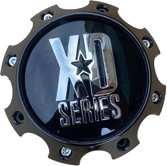 Wheel Center Cap KMC XD Series 1079L170 8 Lug XD797 XD798 Wheel Hub Cap Glossy B