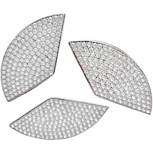 C300 Trunk Side Badge Silver Bling Letter Emblem Crystal for Mercedes Benz Ice O