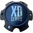 Wheel Hub Cap KMC XD Satin Black 6 Lug Bolt On XD820/XD835 Wheel Center Cap 1079