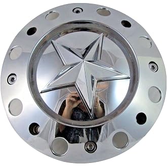 Wheel Center Cap KMC XD Series Rockstar Wheel Hub Cap 1000775 Chrome Silver 1PC