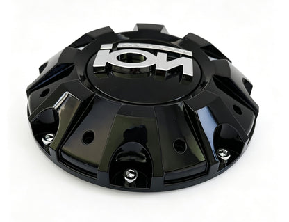 Wheel Center Cap Ion Alloy Gloss Black Hub Cap C818101 C10196,1PC