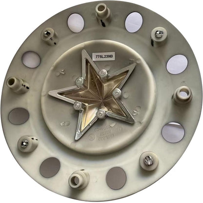 Wheel Hub Cap 1000775 Matte Black KMC XD Series Rockstar Wheel Center Cap 4PCS