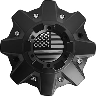 1pc Glossy Black Wheel Center Cap Hub Cap ER038 ForDFD Wheels Texas Lone Star ER