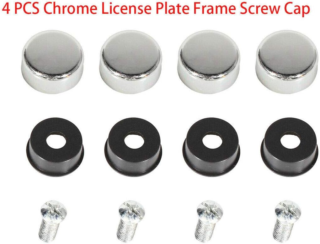 Stainless Steel License Plate Tag for Car (Chrome for MercedesBenz)