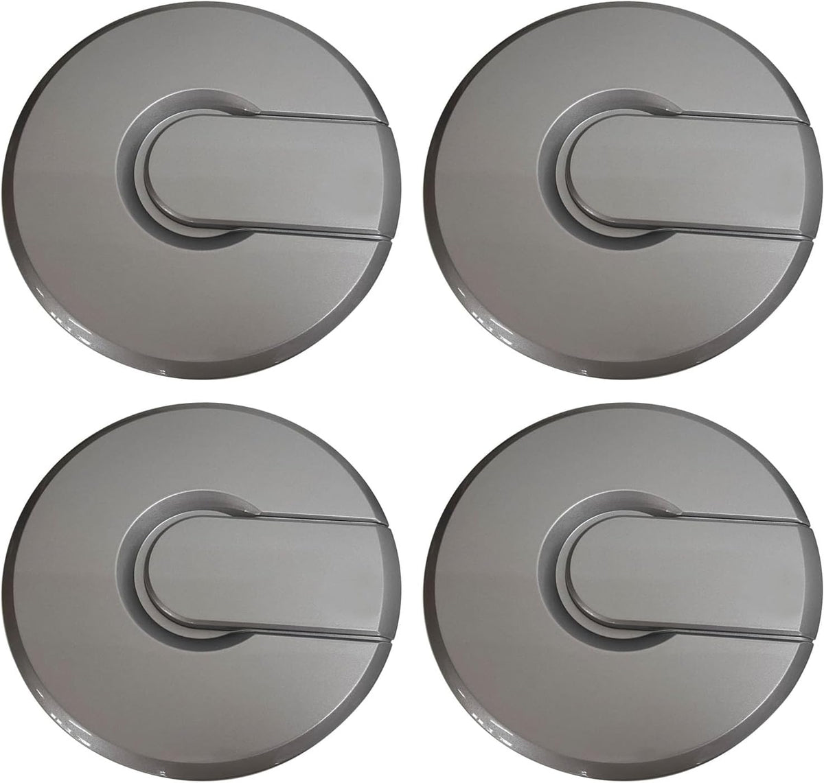 Wheel Center Cap Silver Gray for Hummer H2 Hub Cap 9595931 9594462 4PCS
