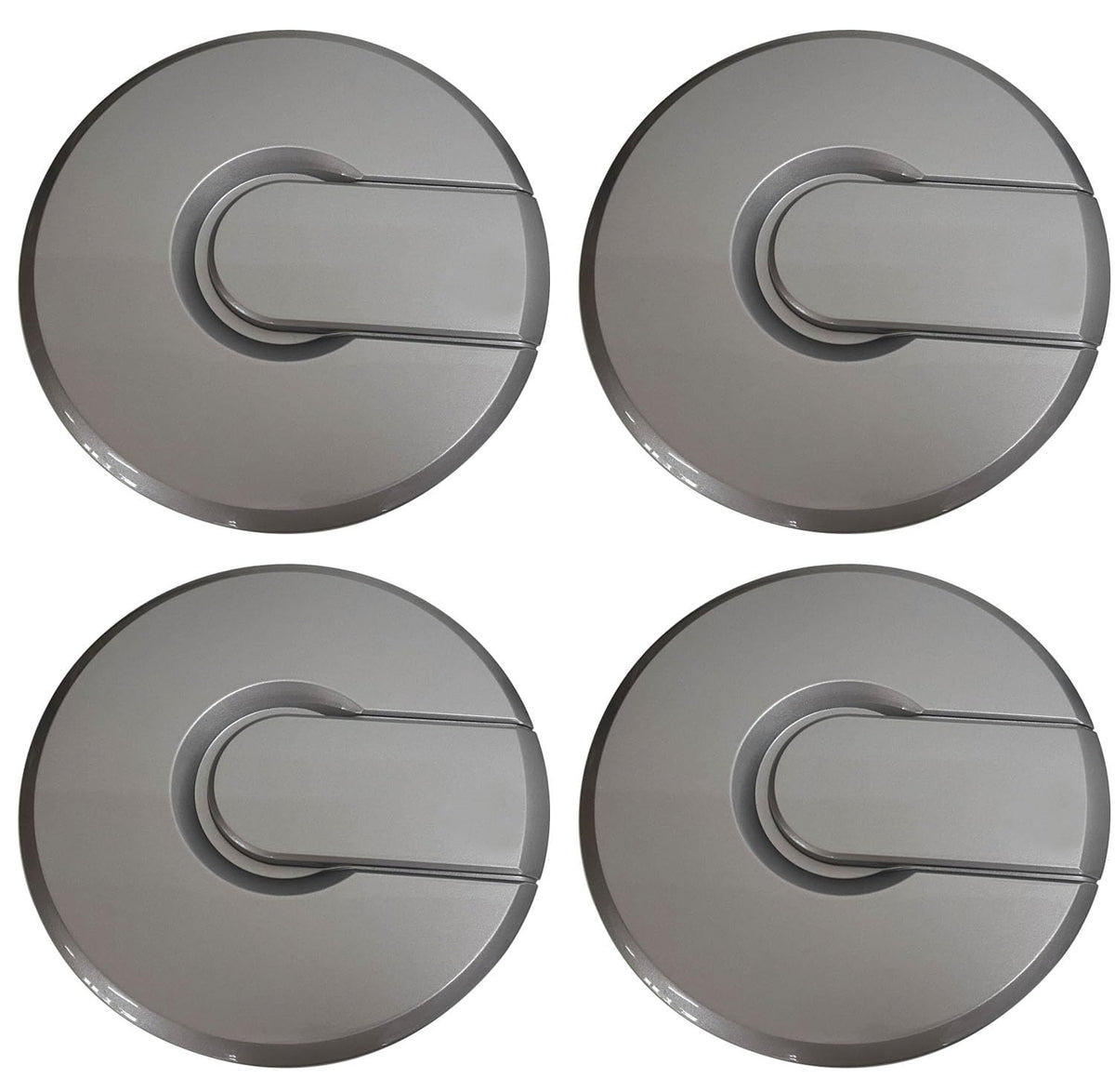 Silver Wheel Center Cap 9594462, 9594461 for Hummer H2 2003-2007 Hub Cap 4PC