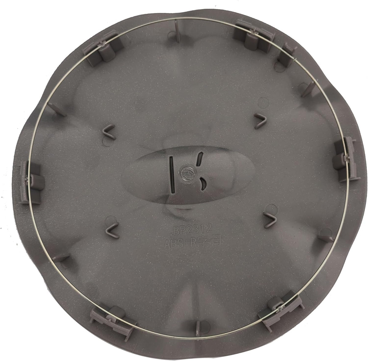 Wheel Center Hub Cap, Silver Snap-On Cover, Part BP2312 4PC