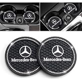 Stainless Steel License Plate Tag for Car (Black for MercedesBenz)