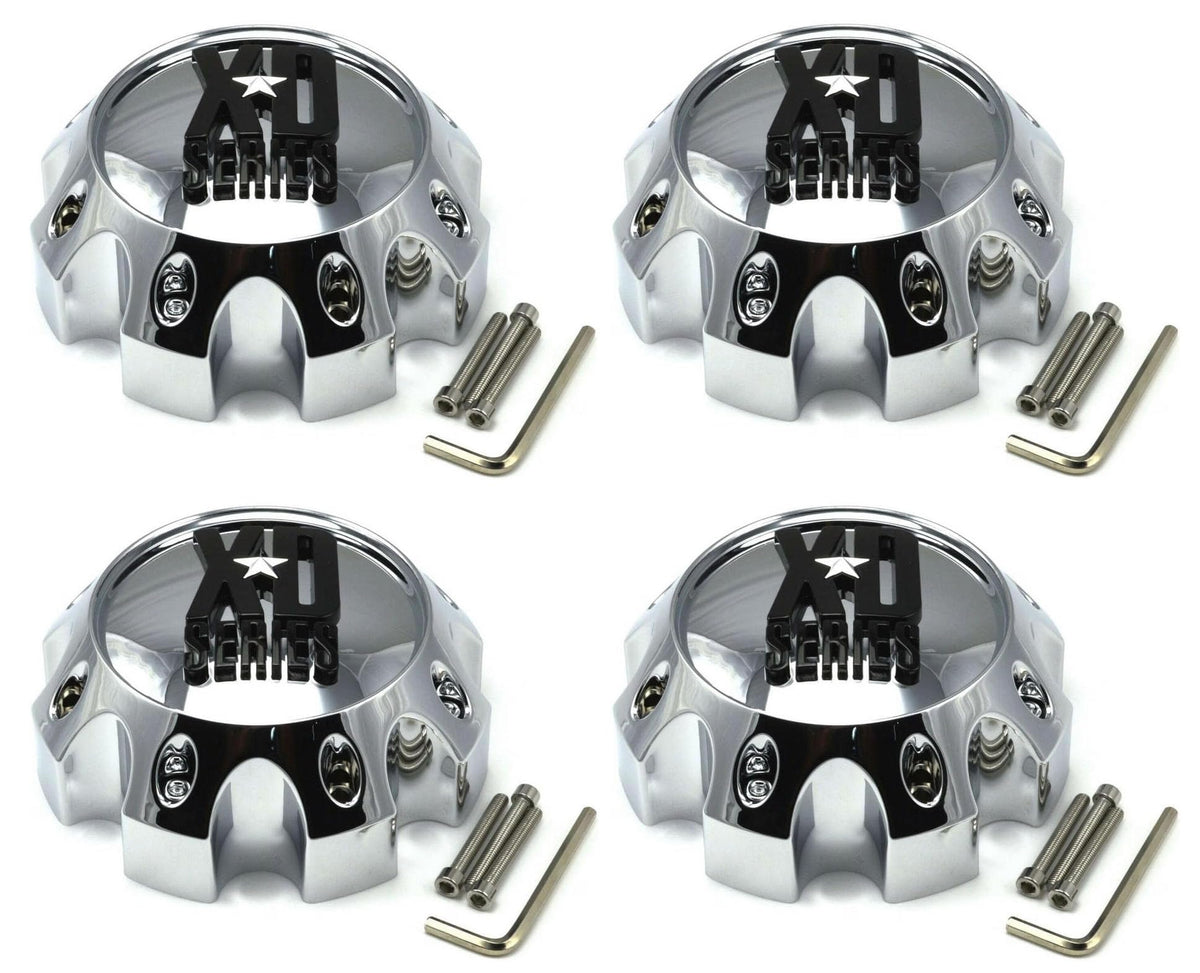 4PCS Chrome Series Wheel Center Cap Hub Cover 1079L170