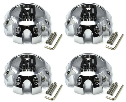 4PCS Chrome Series Wheel Center Cap Hub Cover 1079L170
