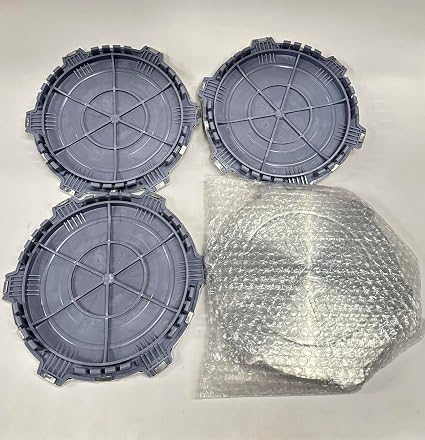 4PCS Wheel Center Cap Hub Cap Cover 9594502 for Sierra Yukon 1500 2004-2007 17" 