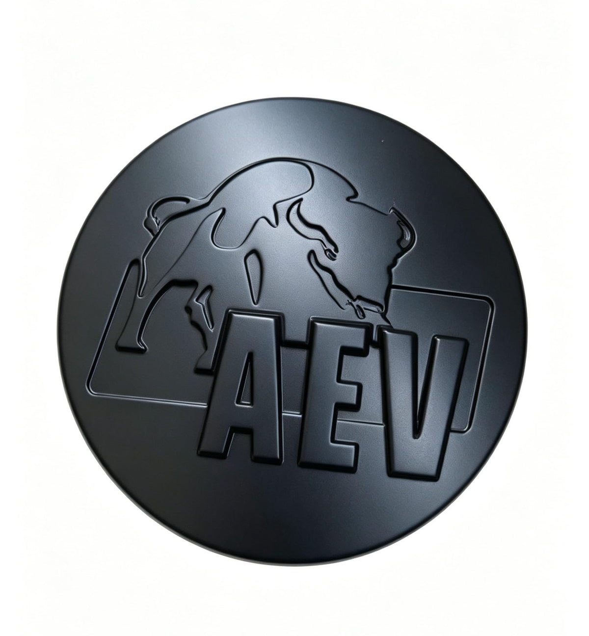 Wheel Center Cap Matte Black AEV C-411-11 -20402086AA Hub Cap 2.125", 1PC