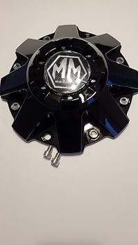 Mayhem Wheels Black Center Cap with 2 mounting Screws Bolt C108040B01 81222090F-