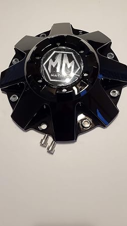 Mayhem Wheels Black Center Cap with 2 mounting Screws Bolt C108040B01 81222090F-