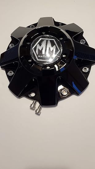 Mayhem Wheels Black Center Cap with 2 mounting Screws Bolt C108040B01 81222090F-