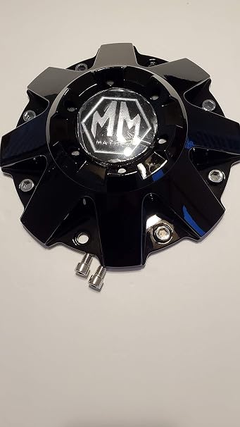 Mayhem Wheels Black Center Cap with 2 mounting Screws Bolt C108040B01 81222090F-