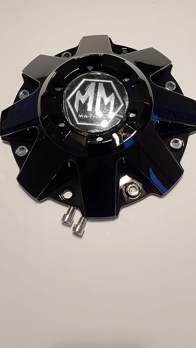 Mayhem Wheels Black Center Cap with 2 mounting Screws Bolt C108040B01 81222090F-